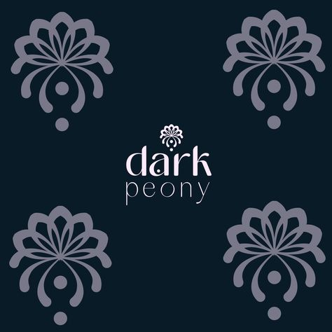 * . . Logo design in presentation for SoMe. Cosmetic brand identity. "Dark Peony" You can join me: behance.net/monikakozica1 dribbble.com/jokenzaki #socialmedia#socialmediamarketing#branding#brandingtips #brandingdesign#logo #logodesigner #modern#aesthetic#creative #facial #cream #fresh #typography #animated #designergrafico #designinspiration #xd Dark Peony, Peony Logo, Peony Graphic Design, Peony Sticker, Peony Vector Illustrations, Peonies Dark Pink, Cosmetics Brands, Brand Identity, Peonies