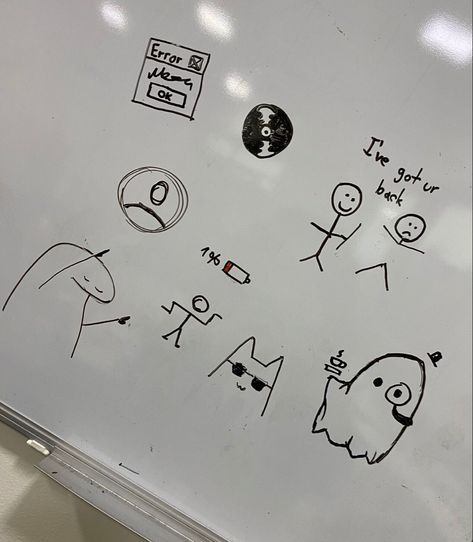 Easy Whiteboard Doodles, Simple White Board Drawings, Things To Do On A White Board, Art On Whiteboard, Cute Things To Draw On A Whiteboard, Drawing Ideas Whiteboard, Aesthetic Whiteboard Ideas Bedroom, What To Draw On A Whiteboard, Cool Whiteboard Drawings