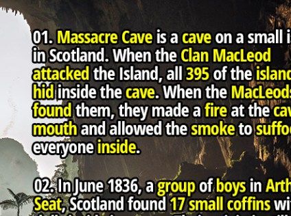 Spooky Facts, Clan Macleod, Nuclear Blast, Fact Republic, Interesting Facts About World, How To Make Fire, The Cave, Do It Yourself Projects, Small Island