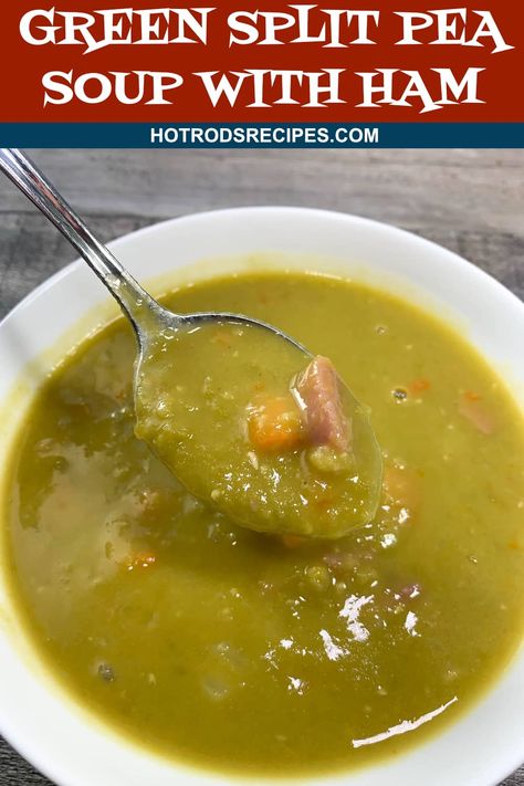 Split Pea Soup No Ham, Split Pea Soup Using Ham Bone, Split Pea Soup Without Ham, Homemade Split Pea And Ham Soup, Healthy Split Pea And Ham Soup, Green Split Pea Soup, Split Pea Soup With Ham, Pea Soup With Ham, Green Pea Soup