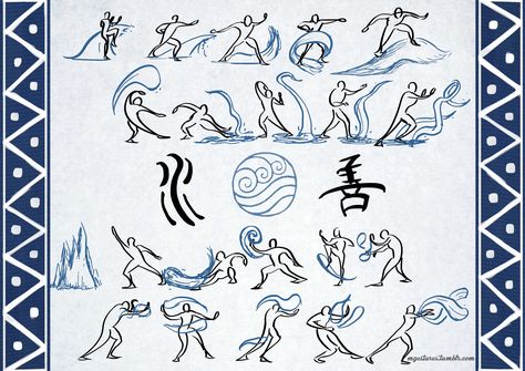 Waterbending Avatar Martial Arts, Water Bending, Water Tribe, Avatar Series, Avatar The Last Airbender Art, Team Avatar, Avatar Airbender, Avatar Aang, Legend Of Korra