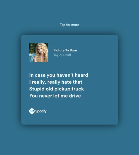 Picture To Burn Lyrics, Picture To Burn Taylor Swift, Picture To Burn, Taylor Swift Song Lyrics, Old Pickup, Old Pickup Trucks, Taylor Swift Songs, Pickup Trucks, Song Lyrics