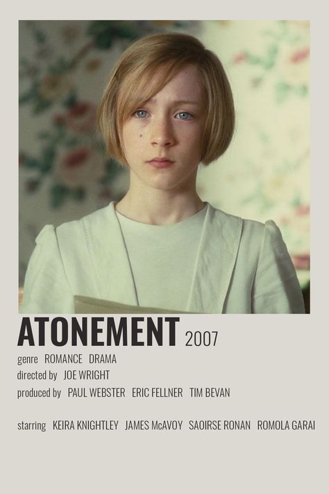 Comfort Films, Movie Polaroids, Romola Garai, Minimalist Movie Posters, Iconic Movie Posters, Comfort Movies, Aesthetic Posters, Movie To Watch, Painting Reference