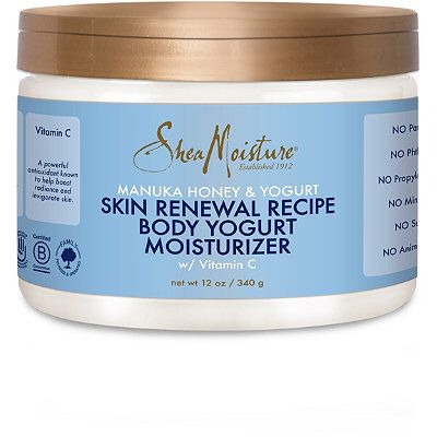 OMG. Gotta have this: SheaMoisture Manuka Honey & Yogurt Skin Renewal Recipe Body Yogurt Moisturizer Honey And Yogurt, Body Yogurt, Massage Cream, Honey Yogurt, Healthy Yogurt, Skin Renewal, Shea Moisture, Body Lotion Cream, Homemade Hair Products