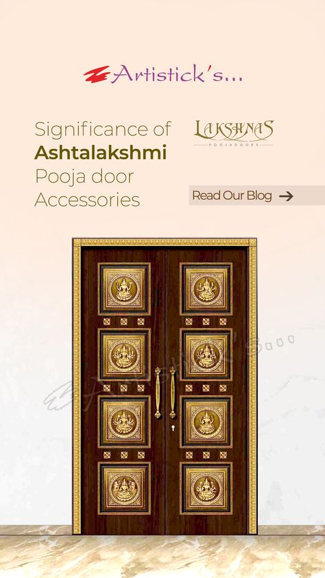 door accessories
door design Ashtalakshmi Pooja Door Design, Pooja Door Carving Design, Astalakshmi Pooja Door, Ashtalakshmi Pooja Decoration, Pooja Room Double Door Designs, Pooja Room Door, Ashta Lakshmi, Pooja Door, Pooja Door Design