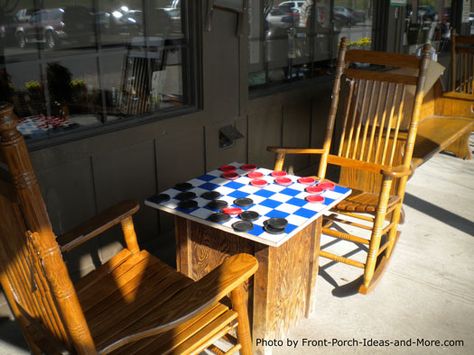 Games to play on the porch Porch Games, Board Games Party, Board Game Ideas, Checkers Board Game, Creative Backyard, Hangout Ideas, Board Game Party, Checkers Board, Summer Deck