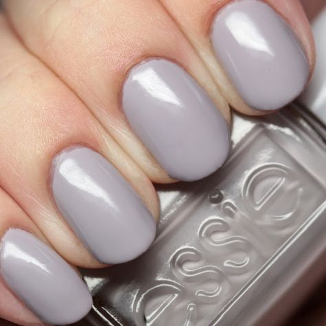 Lavender Nail Polish, Nails 2017, Long Nail Art, Pretty Nail Colors, Gray Nails, Essie Nail Polish, Nail Varnish, Fabulous Nails, Nail It