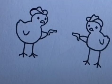 It's literally chickens with hats and guns IT'S HILARIOUS Chicken Tattoo, Stick Poke Tattoo, Stunning Tattoos, Magic Runes, Bestie Tattoo, Doodle Tattoo, Cute Tiny Tattoos, Pola Sulam, White Tattoo