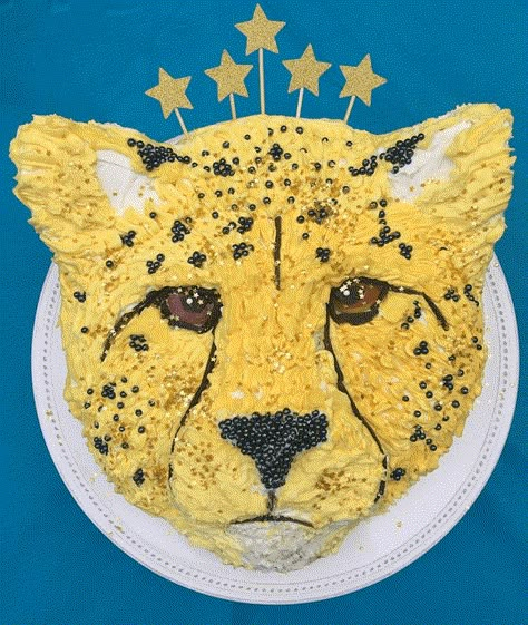 Jaguar Birthday Cake, Cheetah Cake Kids, Cheetah Birthday Party Ideas Kids, Cheetah Birthday Theme, Cheetah Cake Birthday, Brittany Aesthetic, Cheetah Birthday Cakes, Jungle Birthday Cake, Cheetah Cake