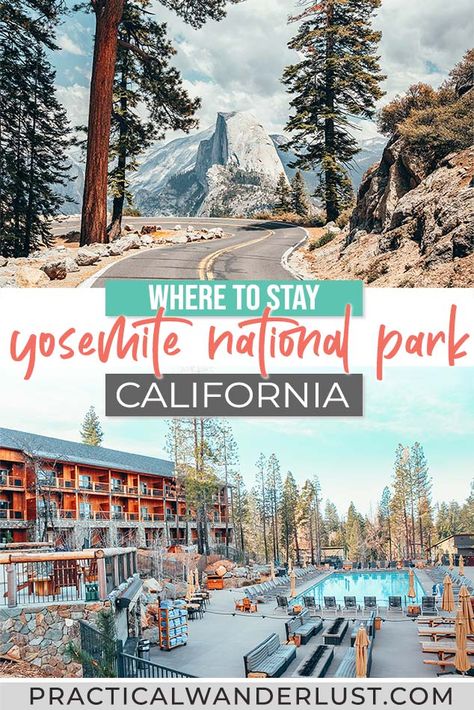 This post breaks down where to stay near Yosemite National Park's 5 entrances, plus a guide to each entrance & a review of our favorite lodge. Here is our pick for where to stay in Yosemite! Yosemite National Park where to stay | Yosemite National Park Lodging | Yosemite where to stay Yosemite National Park Lodging, Yosemite Trip, Park Entrance, National Park Camping, Travel California, National Park Road Trip, Hiking Destinations, California Travel Road Trips, Backpacking Tips