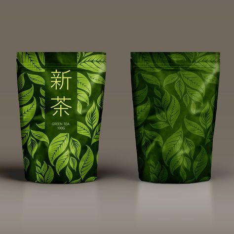 Tea Leaves Tattoo, Green Tea Packaging, Graphic Designer Studio, Tea Packaging Design, Japanese Minimalism, Logo Minimalist, Tea Design, Traditional Japanese Art, Designer Studio