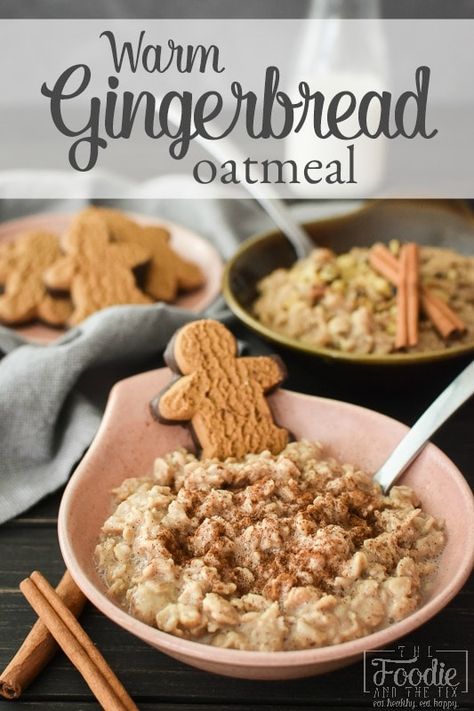 Gingerbread Oatmeal, Breakfast Ideas Healthy, Cold Winter Morning, Healthy Oatmeal Recipes, Breakfast Oatmeal Recipes, Perfect Healthy Breakfast, Healthy Oatmeal, Winter Morning, Oatmeal Breakfast