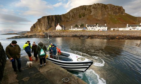 Life on Easdale, the smallest permanently-inhabited island of the Inner Hebrides – in pictures Easdale Island, Drawing Tutorials, Pilgrimage, West Coast, Subjects, The Beauty, Scotland, Beauty