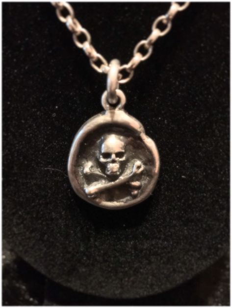 Excited to share this item from my #etsy shop: The Pirates Seal. Handmade skull and crossbones silver pendant. Sterling Silver Skull Rings, Handmade Skulls, Silver Skull Ring, Snake Ring Silver, Skull Bracelet, Skull Pendant, Skull Jewelry, Skull And Crossbones, Skull Ring