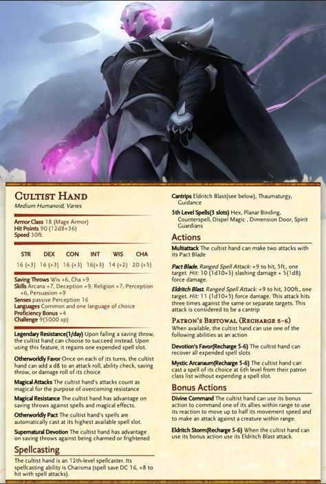 5e Cultist, Dnd Homebrew Gods, Dnd Cultist Stats, Cultist Dnd 5e, Statblock 5e, Dnd Enemy Stats, Dnd 5e Homebrew Monsters, Dnd Cultist, Dragon Cultist