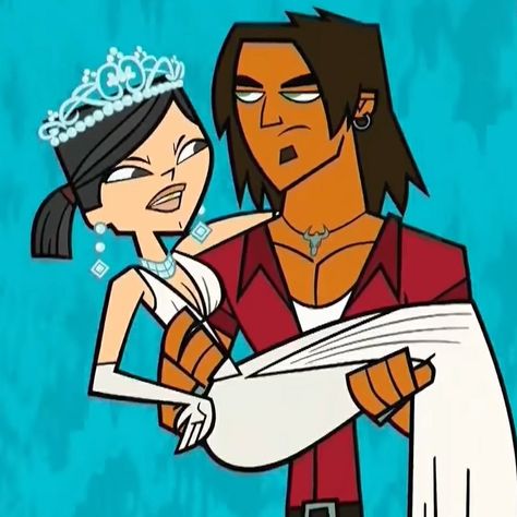 Alejandro X Heather, Total Drama World Tour, Me And Bae, Disventure Camp, Cant Help Falling In Love, Drama Memes, Drama Total, Drama Island, Kawaii Crochet