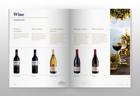 IMEXCO GHANA LIMITED - Products Catalog on Behance Wine Brochures, Wine Presentation, Wine Advertising, Catalog Design Layout, Catalogue Layout, 잡지 레이아웃, Wine Magazine, Wine Label Design, Brochure Layout