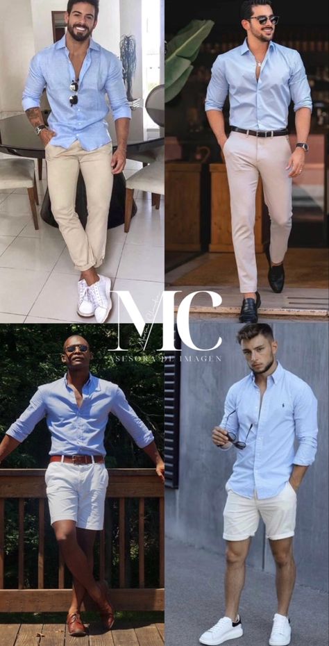 Beige Jeans Outfit, Chinos Men Outfit, Mens Business Casual Outfits, Beige Chinos, Beige Jeans, Mens Summer Outfits, Wedding Outfit Men, Brogues Men, Mens Fashion Casual Outfits