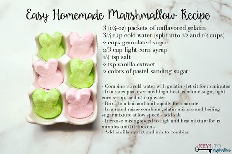 Spring Sugar Cookies, Easter Meal Ideas, Easter Candy Recipes, Peeps Recipes, Decorating With Fondant, Traditional Easter Recipes, Peeps Marshmallow, Sweet Treat Ideas, Homemade Marshmallow Recipe