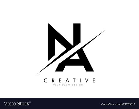 N And A Logo, Na Logo Design Letters, A N Logo, A N Logo Design, Logo With N, A Letter Logo Design Creative, An Logo Design, A Letter Logo Design, An Logo