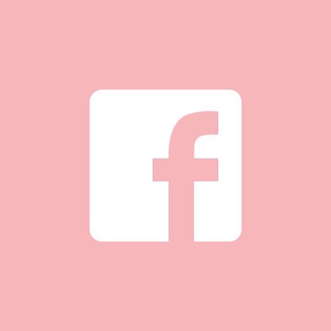 Facebook App Icon, Facebook Logo, Facebook Icons, Logo Pink, Book Logo, Facebook App, Cute App, Iphone App Design, App Logo