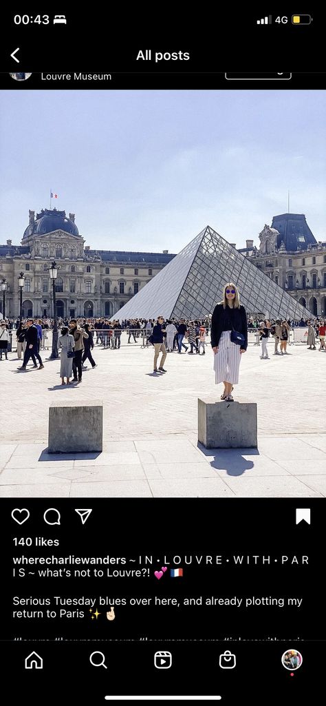 Louvre Captions Instagram, Louvre Museum, Instagram Quotes Captions, Instagram Quotes, Travel Inspiration, Louvre, Paris, Building, Quotes