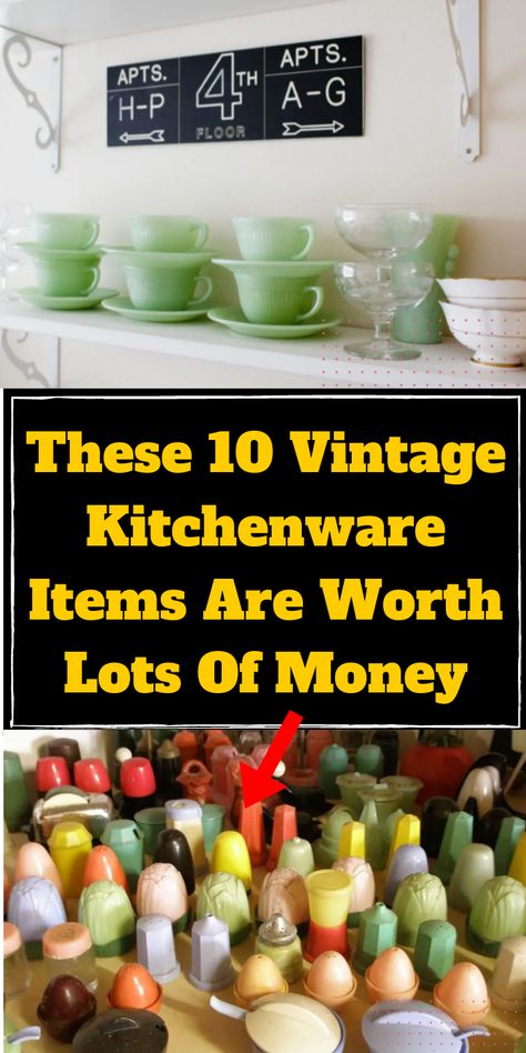 Antiquing Glass Diy, How To Display Vintage Kitchen Utensils, Upcycle Vintage Glassware, Repurposed Vintage Glassware, Repurpose Vintage Glassware, Vintage Kitchenware Antiques, Displaying Vintage Glassware, Display Antique Kitchen Utensils, Antique Dishes Collectible Vintage