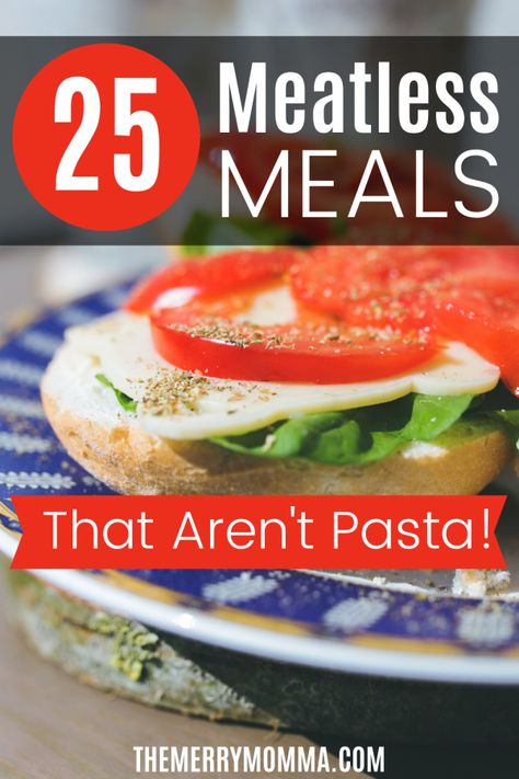 Want (or need) to cut back on your meat consumption? Here are some delicious meatless meals (that aren't pasta) to add to your menu! Quinoa Pizza Bites, Vegetarian Fried Rice, Vegetarian Burrito, Meals Without Meat, Quick Dinner Ideas, Meat Diet, No Meat, Vegetarian Tacos, Cooking Homemade