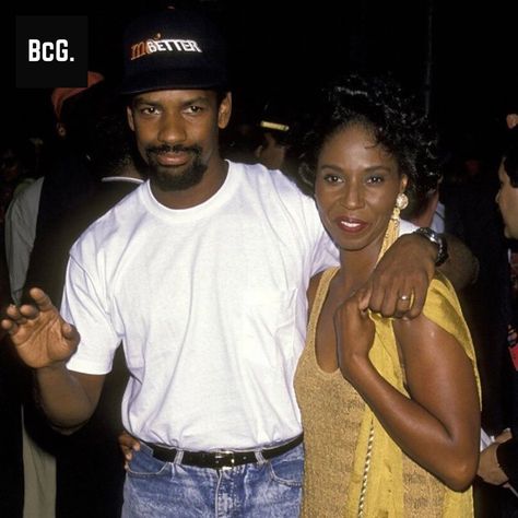 Happy anniversary to Denzel and Pauletta Washington who are celebrating 37 years of marriage today! (��� Denzel Washington 90s, Denzel Washington Family, Love Through The Years, 90s Fashion Men, Couple Fits, 90s Men, Black Men Street Fashion, Spike Lee, Date Outfit Casual