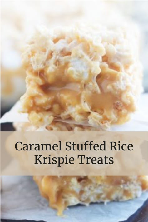 Salted Caramel Rice Krispies, Salted Caramel Rice Krispie Treats, Caramel Rice Krispies, Caramel Rice Krispie Treats, Rice Crispy Bars, Crispy Treats Recipe, Caramel Treats, Krispie Treats Recipe, Rice Krispies Treats