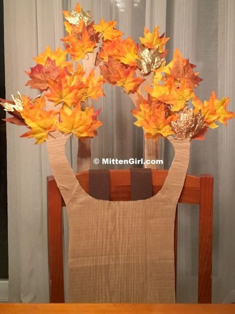 Tree Costume For Kids, Tree Costume Diy, Fall Carnival Games, Fancy Dress Costumes Kids, Cardboard Costume, Tree Costume, Fall Carnival, Good Luck Wishes, Thankful Tree