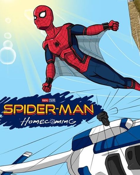 Flying squirrel-spider-man! Spiderman Web Wings, Medieval Spiderman, Silver Age Comic Books, Spiderman Web, Spiderman Cartoon, Spider Man Homecoming, Man Cartoon, Tom Holland Peter Parker, Marvel Superhero