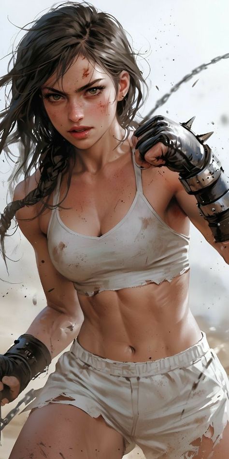 Female Pics, Sleep Hypnosis, Fall Asleep Instantly, Controlled Chaos, Fighter Girl, Action Pose, Girl Background, Female Fighter, Tough Girl