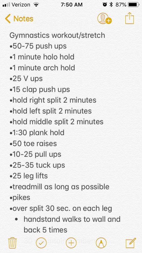 My gymnastics workout Workouts For Gymnasts At Home, Core Workout For Gymnasts, Gymnastics Core Workout, Gymnast Workout Routine, Workouts For Gymnasts, Gymnastics Workout At Home, Workouts Gymnastics, Gymnast Workout, Dance Terminology