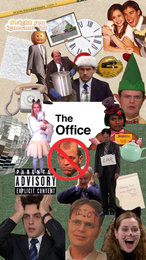 the office #theoffice The Office Asthetics, The Office Wallpaper Iphone, The Office Birthday Quotes, The Office Wallpaper Aesthetic, The Office Edits, The Office Serie, The Office Layout, The Office Icons, The Office Collage