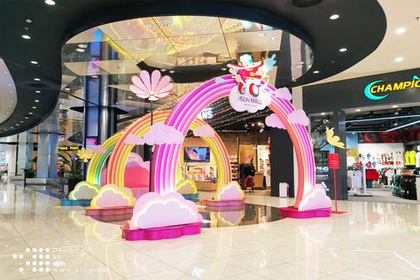 Arch Event Design, Mall Decoration Ideas, Mall Event, No Passion, Experiential Marketing Events, Mall Decoration, Event Entrance, Mall Decor, Entrance Gates Design