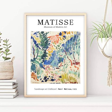 Amazon.com: Henri Matisse Art Prints - Matisse Canvas Wall Art Matisse Open Window Poster Henri Matisse Exhibition Poster Matisse Painting Matisse Artwork Picture Matisse Print Decor 16x22 Inch Unframed: Posters & Prints Matisse Landscape, Matisse Wall Art, Matisse Paintings, Matisse Print, Matisse Prints, Hieronymus Bosch, Matisse Art, Wall Art Picture, Edgar Degas