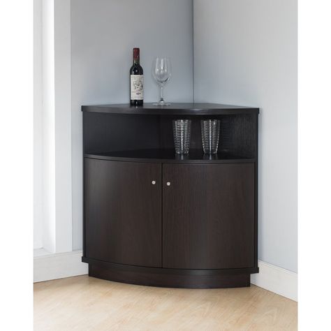 Corner Buffet, Free Standing Bar, Standing Bar, Storage Buffet, Modern Home Bar, Corner Storage, Small Corner, Furniture Of America, Buffet Table