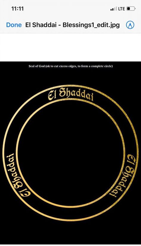 Missing El Shaddai Seal | The Conjure Seal Of God, King Solomon Seals, Solomons Seal, Magic Symbols, Beauty Magic, King Solomon, Moon Magic, I Understand, The Conjuring