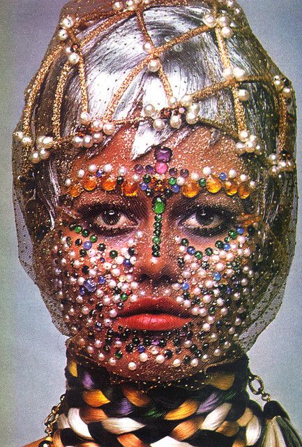 Harper's Bazaar    April 1970 Patti Hansen, Snake Skin Shoes, Lauren Hutton, Dramatic Makeup, Futuristic Fashion, Avant Garde Fashion, Harper’s Bazaar, Harpers Bazaar, Face Art