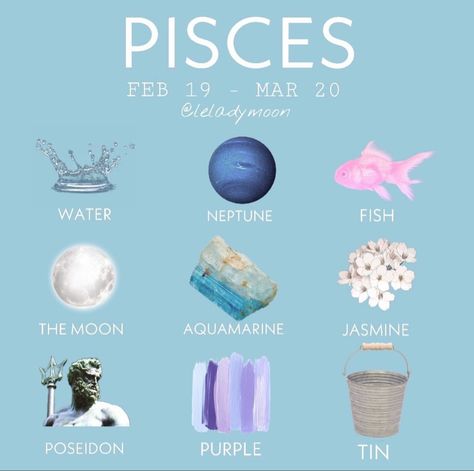 Zodiac Sign Pisces, Pisces Traits, Pisces Girl, Pisces Tattoos, Pisces Quotes, Astrology Pisces, Zodiac Signs Pisces, Chakra Healing Crystals, Pisces Facts