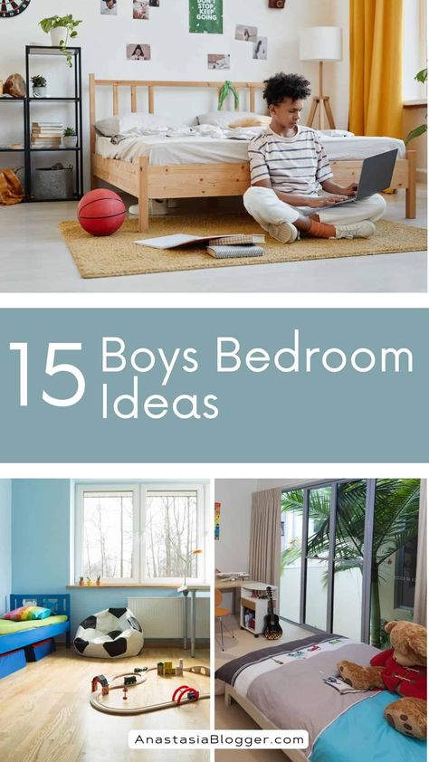 Looking for some awesome boy's bedroom ideas for small rooms that your kids will love? Here are some inspirational DIY boys room ideas #homedecor #Diy Toddler Boy Bedroom Ideas Themes, Fun Boys Bedroom Ideas, Toddler Boy Room Themes, Cool Teen Rooms, Small Boys Bedrooms, Boys Room Diy, Small Room Diy, Boys Bedroom Ideas, Boys Bedroom Paint