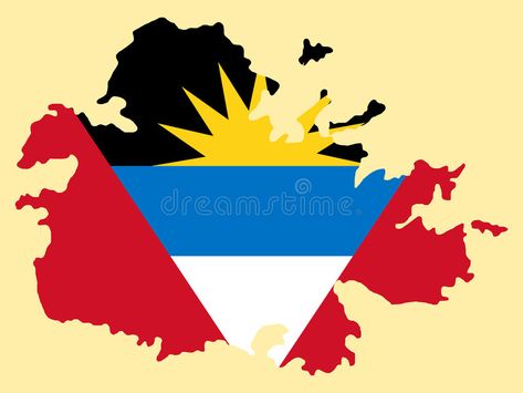 Map of Antigua and barbuda. With their flag illustration , #Aff, #Antigua, #Map, #barbuda, #illustration, #flag #ad Barbados Flag Tattoo, Island Silhouette, Antigua And Barbuda Food, Tuvalu Flag, Antigua Flag, Flag Illustration, Flag Drawing, Antigua And Barbuda Flag, Student Resume Template