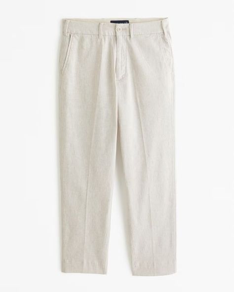 Men's Loose Linen-Blend … curated on LTK Linen Trousers Outfit Men, Linen Trousers Outfit, Trousers Outfit Men, Trousers Outfit, Wardrobe Goals, Linen Trousers, Summer 2024, Spring Outfit, Linen Blend