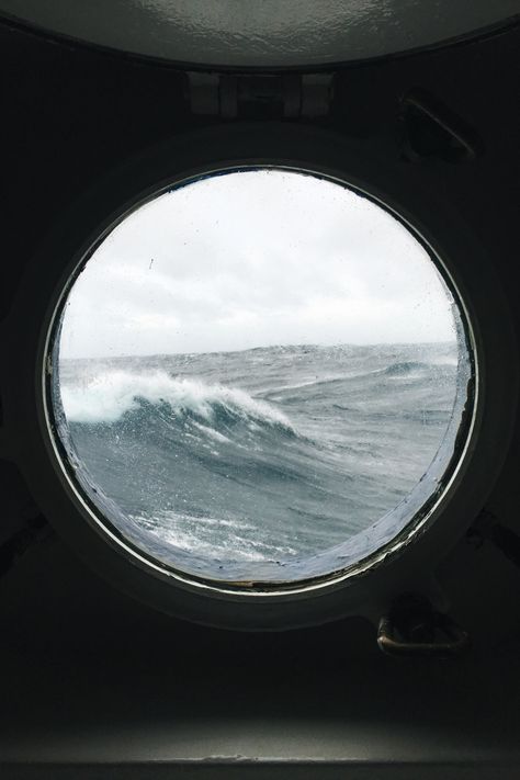 Round Window, In The Ocean, Ocean View, By The Sea, Lighthouse, The Ocean, Sailing, Nautical, The Sea