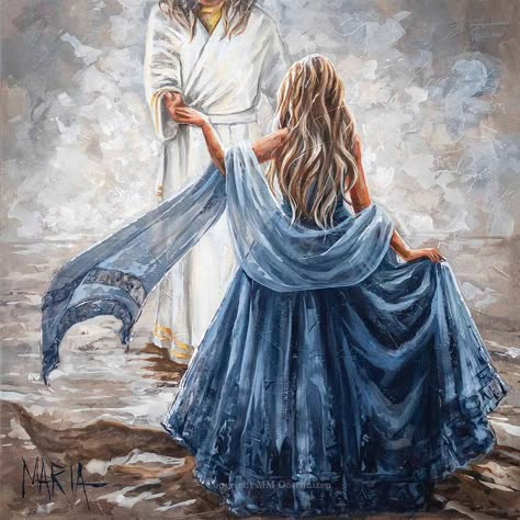 Dancing With Jesus, Maria Art, Warrior Of God, Spiritual Pictures, Jesus And Me, Jesus Artwork, Pictures Of Christ, Prophetic Art, Bride Of Christ