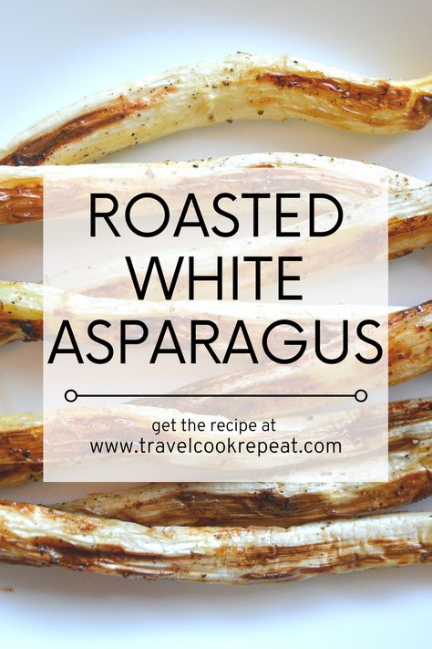 White Asparagus Recipes, Asparagus Recipes Roasted, Vegetable Side Dish, White Asparagus, Tapas Dishes, Tapas Recipes, Vegan Side Dishes, Vegetable Side, Delicious Vegetables