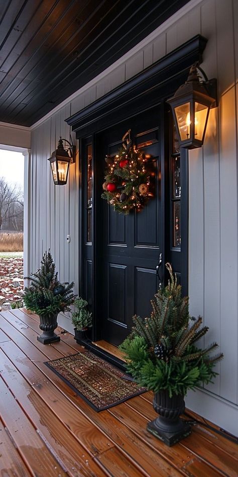 Textured Interiors, Entryway Inspirations, Front Porch Lighting Ideas, Porch Lighting Ideas, Entry Door Decor, Deck Stains, Budget Friendly Lighting, Wes Anderson Movie, Fall Porches