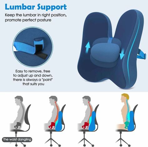 🚀Upgrade your posture game with our Ergonomic Memory Foam Lumbar Support Pillow! Say goodbye to back pain and hello to comfort and improved posture. 💪 #ergonomic #postureperfect #lumbarlove #memoryfoam #backpainrelief #sittingpretty #healthylifestyle #comfortzone #workfromhome #selfcare Shop Now https://www.platinum-level.com/products/ergonomic-memory-foam-lumbar-support-pillow-for-improved-posture1716252445069 Posture Correction Belt, Lumbar Support Pillow, Back Support Pillow, Disruptive Innovation, Perfect Posture, Bar Interior Design, Bar Interior, Posture Correction, Support Pillows