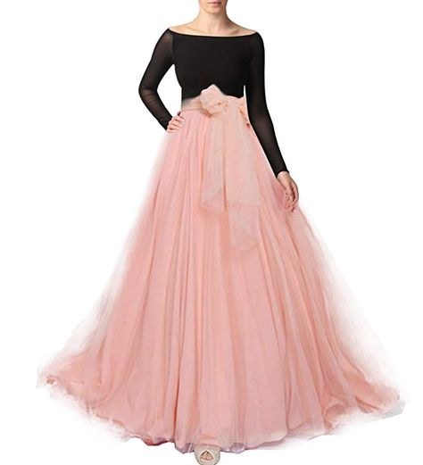 Long Maxi Dress Casual, Long Tutu Skirt, Blush Pink Skirt, Edm Concert, Long Tulle Skirt, Long Tutu, Bridesmaid Skirts, Tulle Long Skirt, Wedding Party Dress